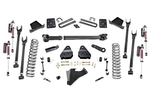 Rough Country 6" for Ford 4-Link Lift Kit w/F DL 17-19 F250/350 4WD|4in Axle LARGE