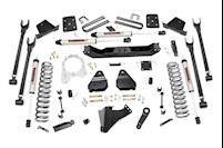 Rough Country 6in for Ford 4-Link Lift Kit w/V2 Shocks 17-19 F-250/350|Diesel MAIN