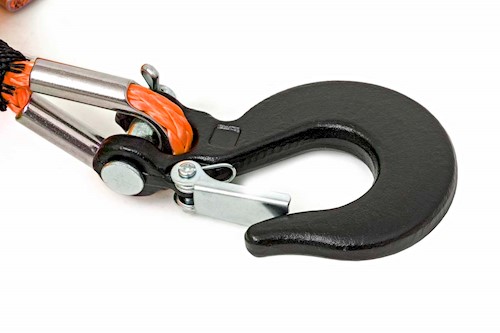 Rough Country Orange 1/4in Synthetic Winch Rope | UTV, ATV RS143 LARGE