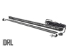 50" Straight Cree LED Light Bar - Single Row, Black Series w/ Cool White DRL THUMBNAIL