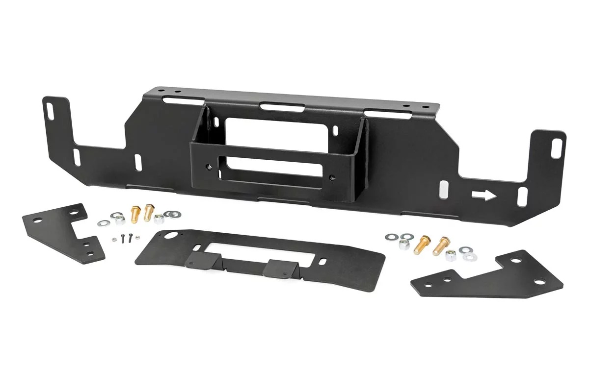 Ford F150 Hidden Winch Mounting Plate 2015-2020 THUMBNAIL
