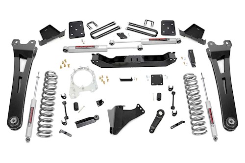 Rough Country 6in for Ford Radius Arm Lift Kit 17-19 F-250 4WD w/overld|Diesel LARGE