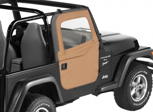 Soft Door Full Rear Black Diamond Upper Lower 4 Door