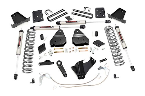 Rough Country 6in for Ford Suspension Lift Kit w/V2 Shocks 15-16 F-250 4WD 55170 LARGE