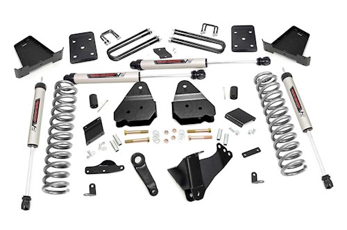 Rough Country 4.5in for Ford Suspension Lift Kit w/V2 Shocks 15-16 F-250 4WD LARGE