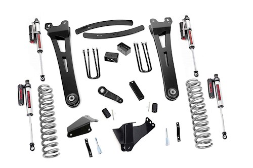 Rough Country 6in for Ford Lift Kit|Radius Arms w/Vertex Shocks 05-07 F-250/350 LARGE