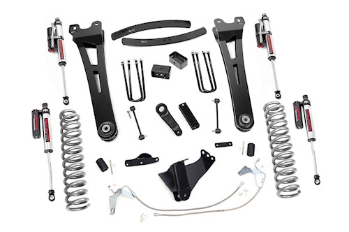 Rough Country 6in for Ford Lift Kit|Radius Arms w/Vertex Shocks 08-10 F-250/350 LARGE