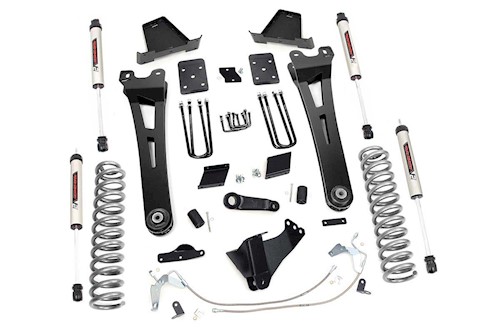 Rough Country 6in for Ford Radius Arm Suspension Lift Kit w/V2 Shock 11-14 F-250 LARGE