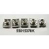 Fat Bob's Garage, OMIX-ADA Part #55015378K, 5-Piece Soft Top Snap Kit 87-95 Jeep YJ Wrangler THUMBNAIL