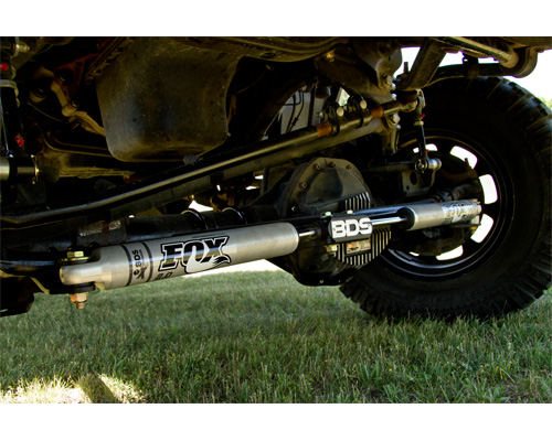 BDS55371 Dual Steering Stabilizer Mounting Kit For 2008-2013 Dodge Ram 2500/3500 4WD With Inverted "T" Steering