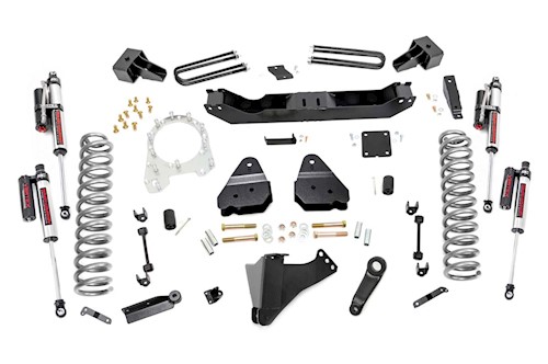 Rough Country 4.5" Ford Lift Kit Vertex Shocks 17-22 F350/450 4WD|Diesel Dually LARGE