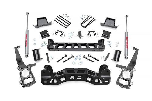 Fat Bob's Garage, Rough Country Part #573.20, Ford F150 6" Suspension Lift Kit 2WD 2009-2014 MAIN