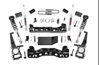 Rough Country 4in for Ford Suspension Lift Kit Lifted N3 Struts 11-13 F-150 4WD MAIN