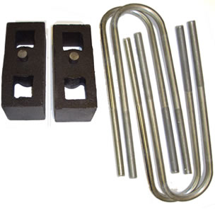 Fat Bob's Garage, Pro Comp Part #57589, Toyota 3.5" Rear Block Lift Kit 4WD 1979-1999 LARGE