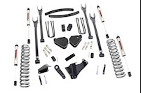 Rough Country 6in for Ford 4-Link Suspension Lift Kit w/V2 Shock 05-07 F-250/350 MAIN