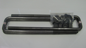 Fat Bob's Garage, Part # FBG7682, Chevrolet/GMC 3500 Rear Axle U-Bolt Lift Kit 2001-2010 DUALLY ONLY MAIN