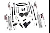 Rough Country 6" 4-Link Lift Kit w/Vertex Shock for Ford 05-07 F250 Diesel-w/Ove THUMBNAIL