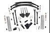Rough Country 6in for Ford 4-Link Lift System w/V2 Shocks 05-07 F-250/350 4WD THUMBNAIL