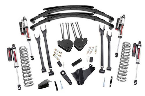 Rough Country 6in for Ford 4-Link Lift System w/Vertex Shocks 05-07 F-250/350 LARGE