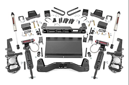 Rough Country 6 Inch Lift Kit Vertex/V2 for Ford F-150 4WD 2021 58757 LARGE
