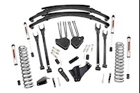 Rough Country 8in for Ford 4-Link Lift System w/V2 Shocks 05-07 F-250/350|Diesel MAIN