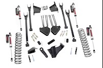 Rough Country 8in for Ford 4-Link Lift Kit w/Vertex Shocks 05-07 F250/350|Diesel MAIN
