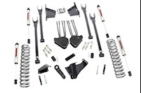 Rough Country 8in for Ford 4-Link Lift Kit w/V2 Shocks 05-07 F-250/350|Diesel MAIN