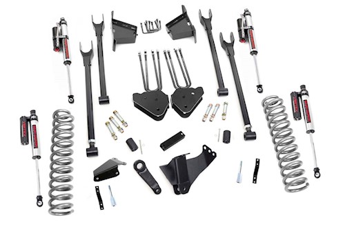 Rough Country 8in for Ford Lift Kit|4-Link w/Vertex Shocks 08-10 F-250/350 4WD LARGE