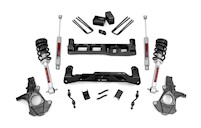 Rough Country 5in GM Lift Kit w/Struts 14-18 1500 PU 2WD|Aluminum/Stamped Steel MAIN