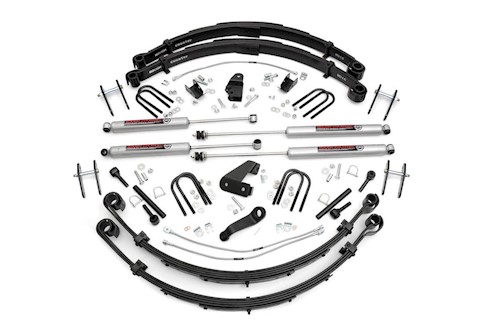 Rough Country 6" Susp Lift Kit 4 For Jeep Wrangler YJ 1987-1996 Manual Steering LARGE