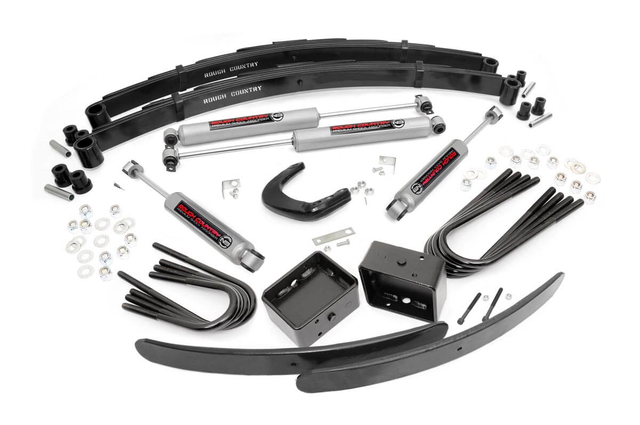 Fat Bob's Garage, Rough Country Part #155.2, Chevrolet/GMC Pickup/Blazer/Suburban 6" Suspension Lift 4WD 1977-1987 MAIN