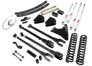 Fat Bob's Garage, Rough Country Part #584.2, Ford F250/F350 SuperDuty 6" 4 Link Suspension Lift Kit 4WD 2008-2010 MAIN