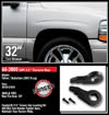 Fat Bob's Garage, Ready Lift Part #66-3000, Chevrolet Suburban/Tahoe 1500 2.5" Leveling Kit 4WD/2WD 2000-2006 6-lug THUMBNAIL