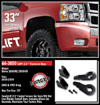 Fat Bob's Garage, Ready Lift Part #66-3050, GMC Sierra 1500HD/2500HD 3" Front Leveling Kit 2WD/4WD 1999-2010 (8-lug) THUMBNAIL