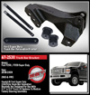 Fat Bob's Garage, Ready Lift Part #67-2538, Ford F250/F350 SuperDuty Track Bar Relocation Bracket Kit 4WD 2008-2016 THUMBNAIL