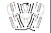 Rough Country 4in X-series Lift Kit w/V2 Shocks 07-18 for Wrangler JK Unlimited THUMBNAIL