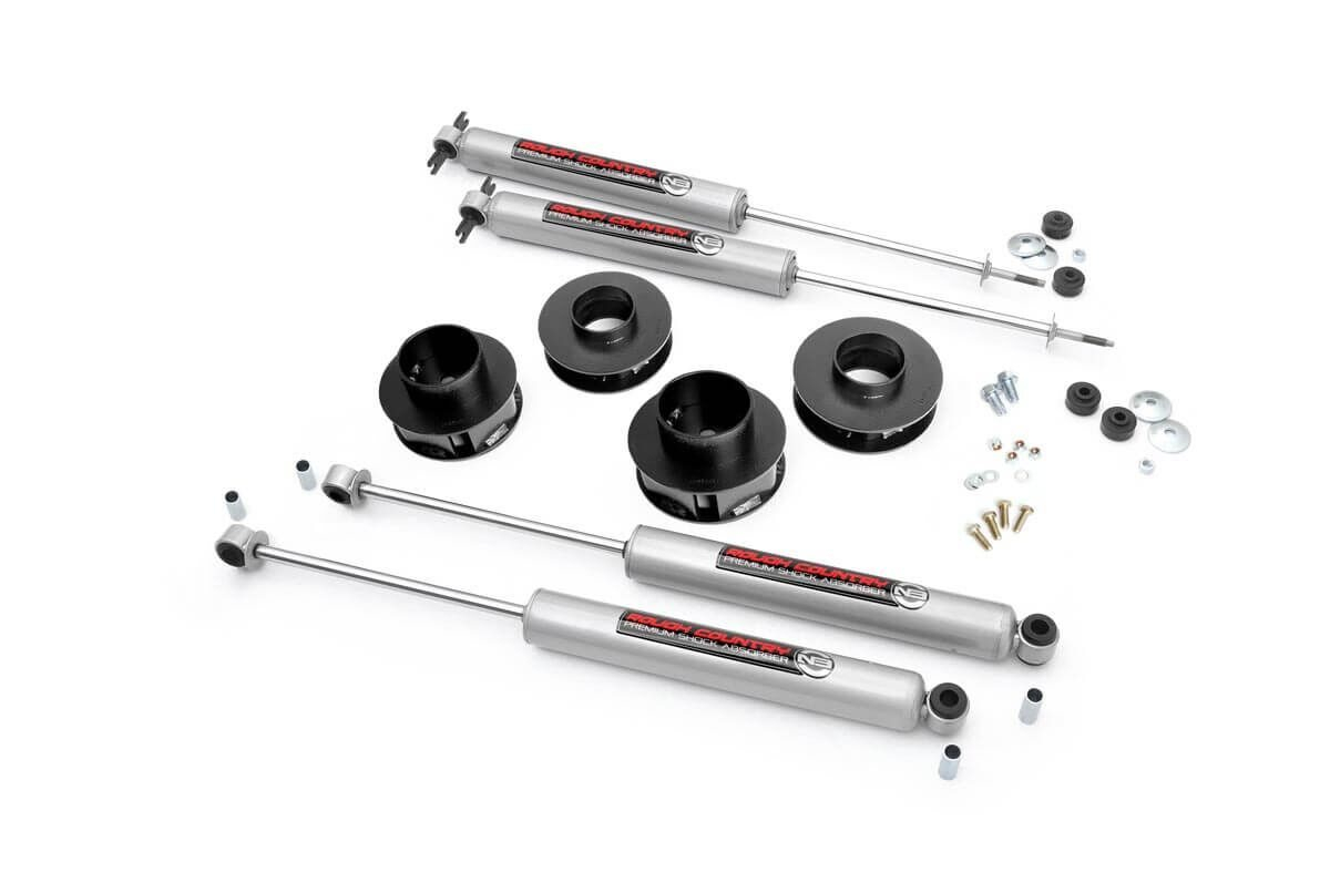 Fat Bob's Garage, Rough Country Part #69530, Jeep Grand Cherokee WJ 2" Lift Kit 1999-2004 THUMBNAIL