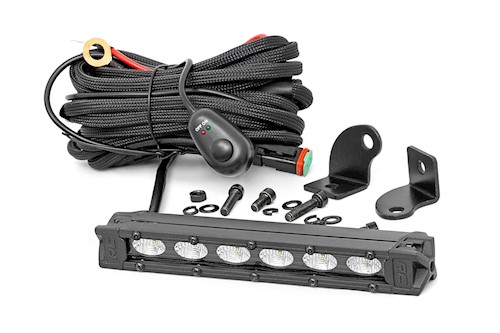 Rough Country Black Series LED 6" Light Slim Line -70416ABL LARGE