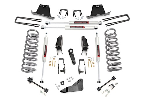 Rough Country 5 Inch Lift Kit Gas M1 For Dodge 2500/Ram 3500 4WD 2003-2007 39140 LARGE