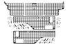 Rough Country Molle Panel Bed Mounting System For Jeep 20-23 Gladiator Combo Kit THUMBNAIL