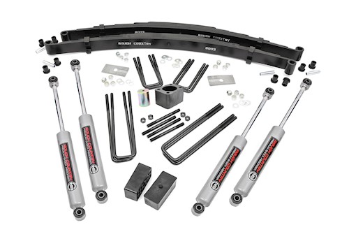 Rough Country 4in for Dodge Suspension Lift Kit Dana 60 301.20 LARGE