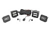 Rough Country 2in LED Cube Easy Mount Kit For Jeep Wrangler JL Gladiator JT THUMBNAIL