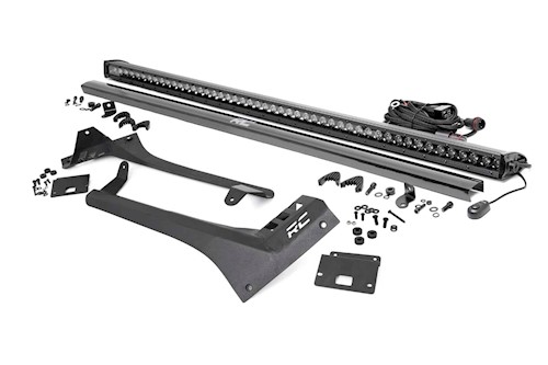 Rough Country for Jeep 50" LED Light BarKit Blk Series Gladiator JT Wrangler JL LARGE