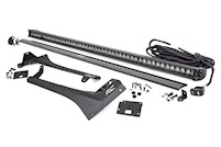 Rough Country 50" LED Light Bar Kit Blk Series for 20-23 Gladiator JT Wrangler JL MAIN