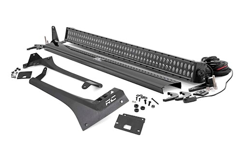 Rough Country for Jeep 50" LED Light Bar Kit Blk Series Gladiator JT Wrangler JL LARGE