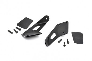 Fat Bob's Garage, Rough Country part #70210, Jeep TJ 20" Dual Row LED Hood Light Mounts MAIN