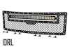 Rough Country for Ford Mesh Grille 30" Dual Row BLK Ser LED Amber DRL 09-14 F150 THUMBNAIL