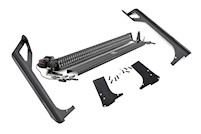 Rough Country For Jeep 50" Straight LED Light Bar Kit w/BLK Ser LED 97-06 TJ MAIN