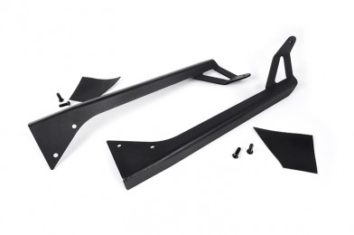 Fat Bob's Garage, Rough Country part #70508, Jeep YJ Upper Windshield Straight Light Bar Mounts MAIN