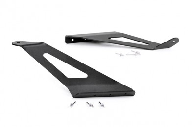 Fat Bob's Garage, Rough Country part #70513, GM Pickup Upper Windshield 50" Curved Light Bar Mounts MAIN